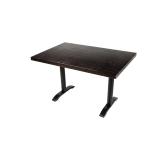 10 x Restaurant Café Table 4 Seater, Wood & Metal