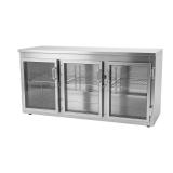 3 Door Commercial Back Bar Cooler