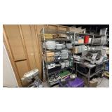 Storage Racks : 3 x Wire Shelving Racks, Chrome
