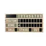 Sports Décor Wall Display  StyleCraft Scoreboard