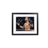 Framed Sports Memorabilia - UFC (Brian Ortega) Sig