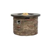 Broyhill Pembroke FP21518-B Stacked Gas Firepit