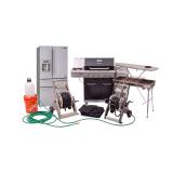 LG Refrigerator, BBQ Grills & Outdoor Contents