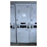Speed Queen SSEBCAGS171TW01 27' Stacked Elec Dryer