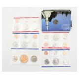 (5) Coin Sets 1984 1976 1987 1994 & State Quarter