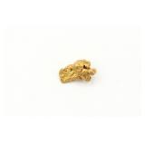 Natural Gold Nugget Specimen Nome, AK 0.9 Grams