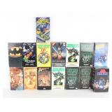 (15) Ninja Turtles, Star Wars, & BATMAN VHS Lot