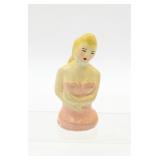 Vintage Chalk Ware Lady Carnival Prize