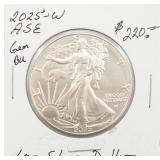 2025-W BU American Silver Eagle Dollar 1 OZ