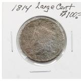 1814 Large Cent Coin