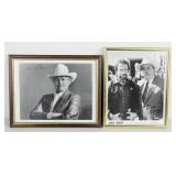 Dale Berry & Dale Robertson Autographed Photos
