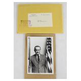 President Lyndon B. Johnson Portrait w/ Envelope
