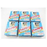 (X6) 1992 TOPPS MLB Trading Card Boxes FULL