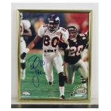 Autographed #80 Rod Smith Broncos XXXIII Photo