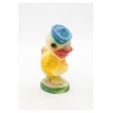 Vintage Carnival Chalkware Yellow Duck Toy Prize