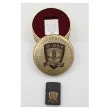 1994 Zippo D-Day 50th Anniversary Lighter