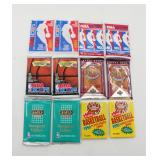 Mixed Sealed NBA Basketball Card Pack Lot