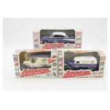 (X3) ERTL Colorado Rockies Metal Die-Cast Banks