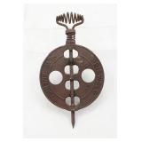 Vintage Cast Iron GRISWOLD Fireplace Damper