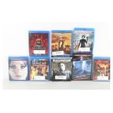 (8) DVD Blu-ray HORROR Movie Lot