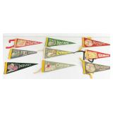 (9) Vintage Pendants of Various US States