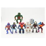 Lot (8) Vintage He-Man MOTU Action Figures