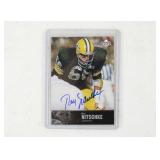 1997 NFL Legends Autograph Ray Nitschke HOF Card