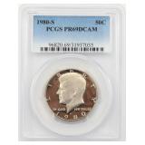 1980-S PCGS PR69 DCAM Kennedy Half Dollar