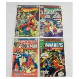 Lot of (4) Vintage 40 Cent Comic Books