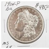 1904-P BU Morgan Silver Dollar Coin