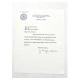 Hand Signed J. Edgar Hoover FBI Letter