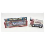 (2) NIB Denver Avalanche Die-Cast Truck & Trailer