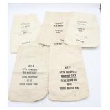(5) US Mint Money Bags