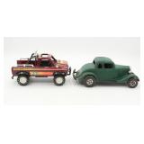 Vtg FP Trail Boss Truck and Green Durant Plastics