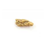 Natural Gold Nugget Specimen Nome, AK 3.4 Grams