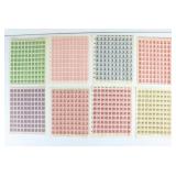 (8) Different Uncut Deutches German Stamp Sheets