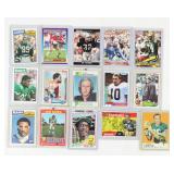 Various NFL Football Trading Card Stars