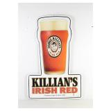 1999 Killian's Irish Red Embossed Beer Sign