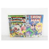 Captain America #169 & Iron Man #210 Comic Books