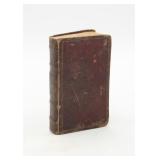 Antique 1824 British Poet Passage Book