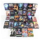 (32) Vintage VHS Lot Schwarzenegger & Classics