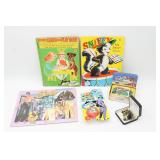 Vintage Toy, Game & Book Lot