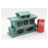 Vintage Penn-Central Carnival Chalkware Train Bank