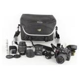 Nikon D40 Camera with Accessories and Case