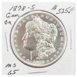 1878-S BU Morgan SIlver Dollar Coin