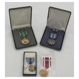(4) US Military Medals