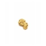 Natural Gold Nugget Specimen Nome, AK 0.9 Grams