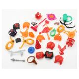 Lot of Vintage HE-MAN Action Figure Accessories