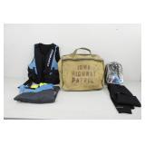 IOWA Highway Patrol Bag With Diving Equipment
