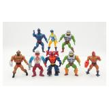 Lot (8) Vintage He-Man MOTU Action Figures